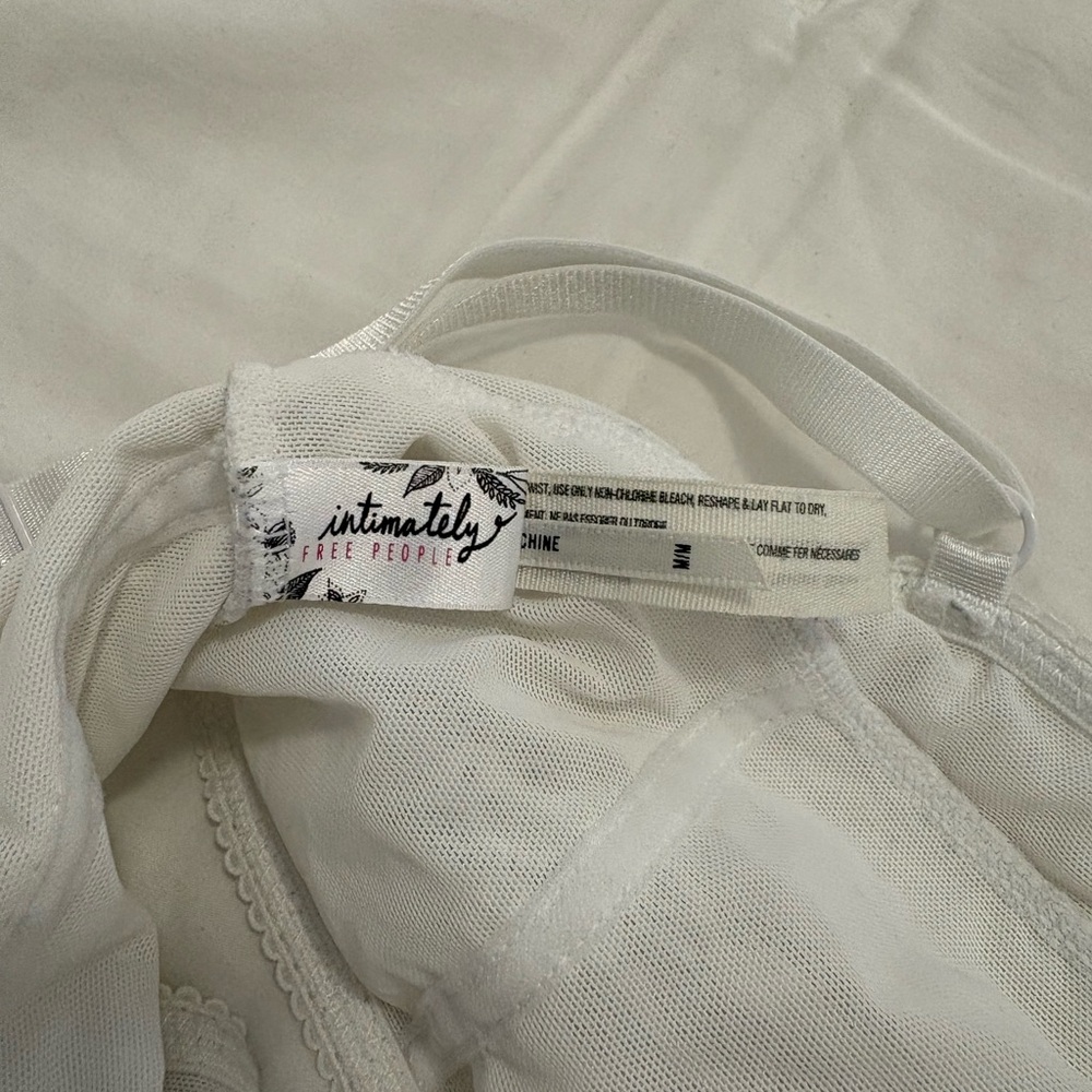 Free People Cream Lace Bralette - Picture 3 of 4